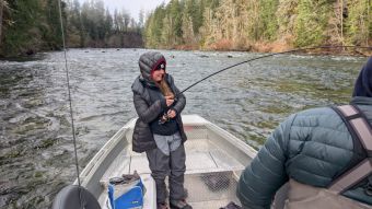 Steelhead on the line!